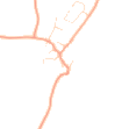 Daytime road noise heatmap for OX17 2FE