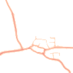 Daytime road noise heatmap for OX17 2JS