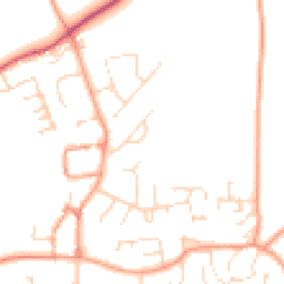 Daytime road noise heatmap for OX17 2QP