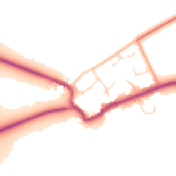 Daytime road noise heatmap for OX17 3AH