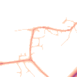Daytime road noise heatmap for OX17 3EP