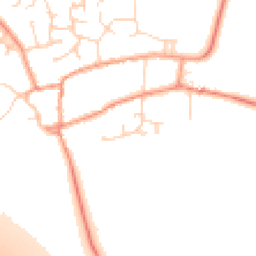 Daytime road noise heatmap for OX17 3PH