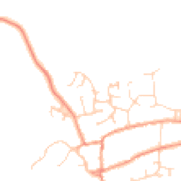 Daytime road noise heatmap for OX17 3QR