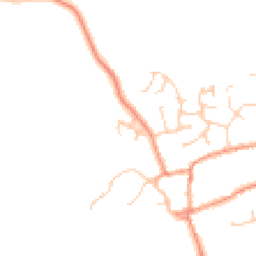 Daytime road noise heatmap for OX17 3SF