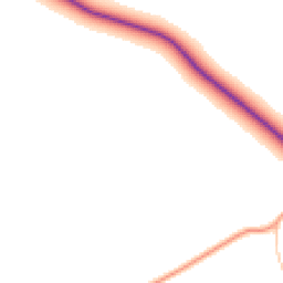 Daytime road noise heatmap for OX20 1BQ