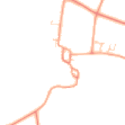 Daytime road noise heatmap for OX20 1DU
