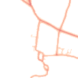 Daytime road noise heatmap for OX20 1EG