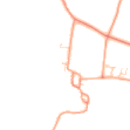 Daytime road noise heatmap for OX20 1EU