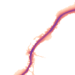 Daytime road noise heatmap for OX20 1FW