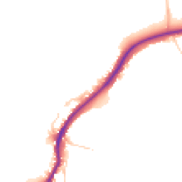 Daytime road noise heatmap for OX20 1FX