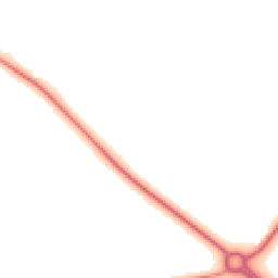 Night-time road noise heatmap for OX20 1GF