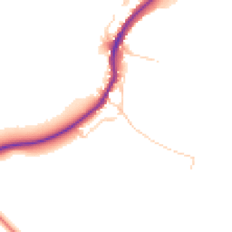 Daytime road noise heatmap for OX20 1RT