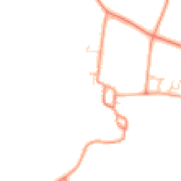 Daytime road noise heatmap for OX20 1WA