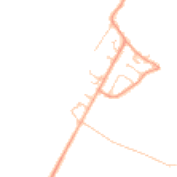 Daytime road noise heatmap for OX25 1QP