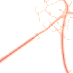 Daytime road noise heatmap for OX25 2AT