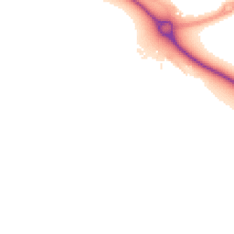 Night-time road noise heatmap for OX25 2BG