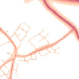 Daytime road noise heatmap for OX25 2LH