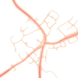 Daytime road noise heatmap for OX25 2RQ