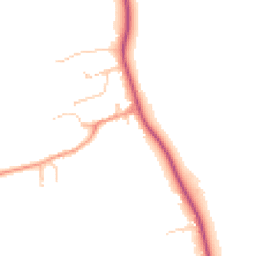 Daytime road noise heatmap for OX25 3FH