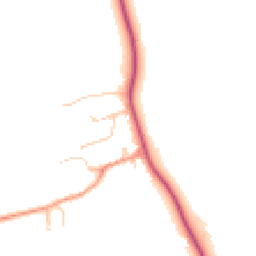 Daytime road noise heatmap for OX25 3QZ