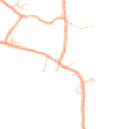 Daytime road noise heatmap for OX25 4RR