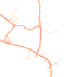Daytime road noise heatmap for OX25 4SQ
