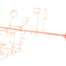 Daytime road noise heatmap for OX25 5AF
