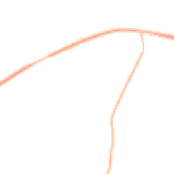 Night-time road noise heatmap for OX29 0RG