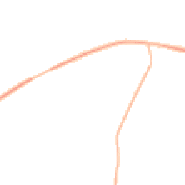 Night-time road noise heatmap for OX29 0RJ