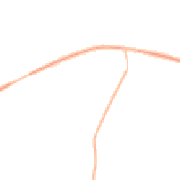 Night-time road noise heatmap for OX29 0SL