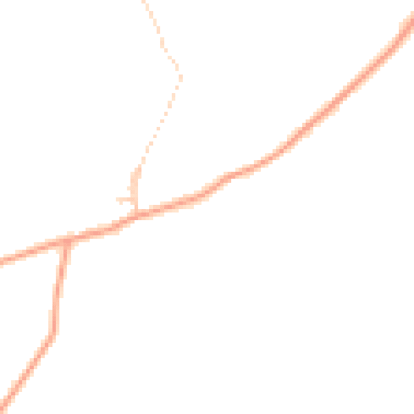 Daytime road noise heatmap for OX29 5SS