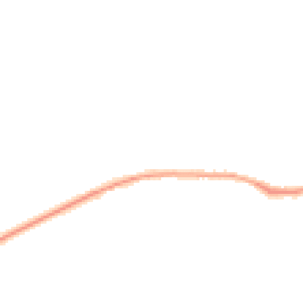 Night-time road noise heatmap for OX29 8DB