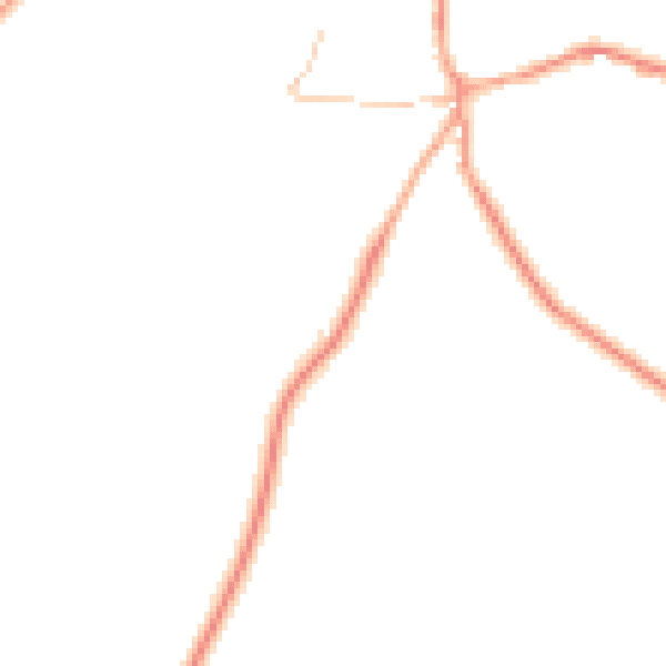Daytime road noise heatmap for OX29 9SU