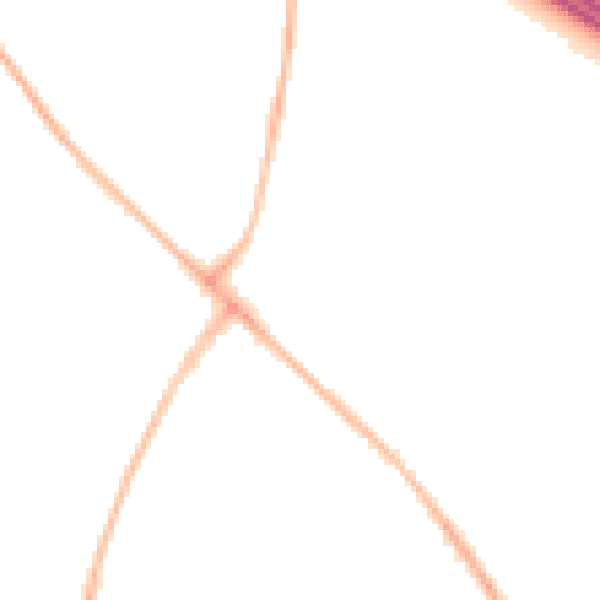 Night-time road noise heatmap for OX3 0AT