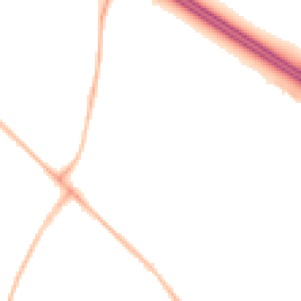 Night-time road noise heatmap for OX3 0AY