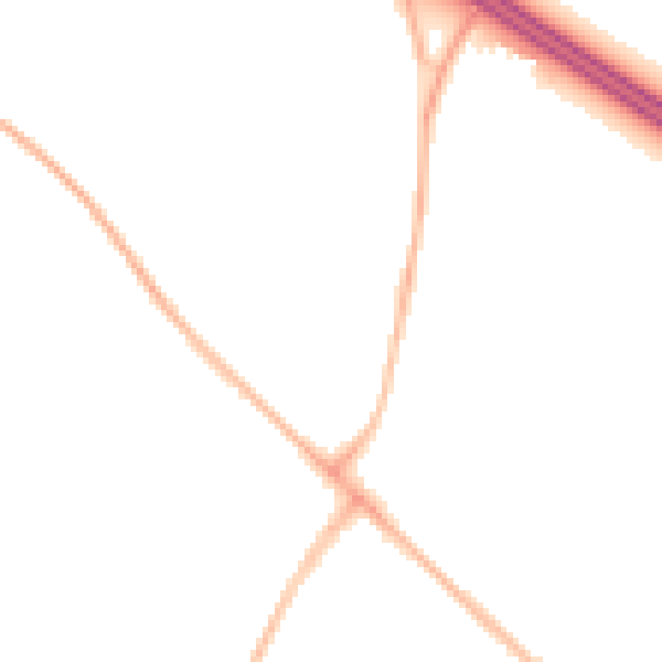 Night-time road noise heatmap for OX3 0NN