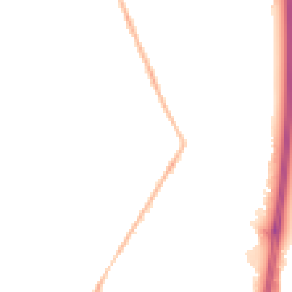 Night-time road noise heatmap for OX3 7HU
