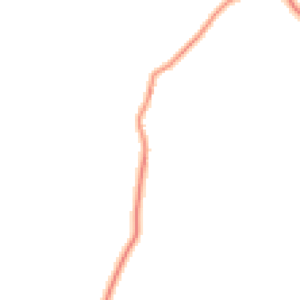 Daytime road noise heatmap for OX3 9TN