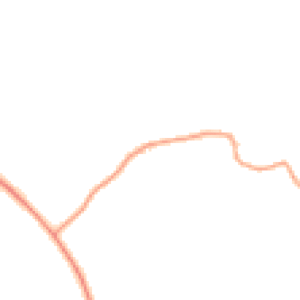 Daytime road noise heatmap for OX3 9TT