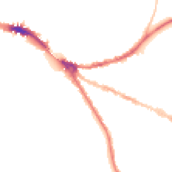 Night-time road noise heatmap for OX4 1FA