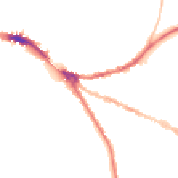 Night-time road noise heatmap for OX4 1HP