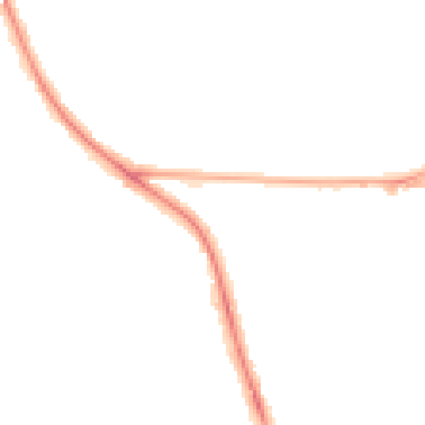 Night-time road noise heatmap for OX4 3ND