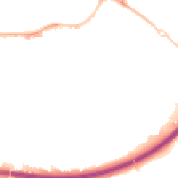 Night-time road noise heatmap for OX4 3QS