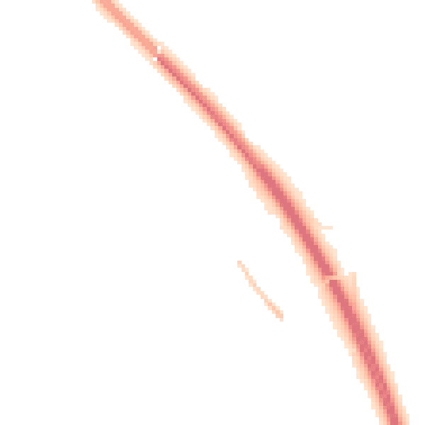 Night-time road noise heatmap for OX4 4YN
