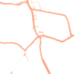 Daytime road noise heatmap for OX7 3BG