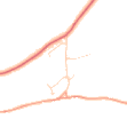 Daytime road noise heatmap for OX7 3BN
