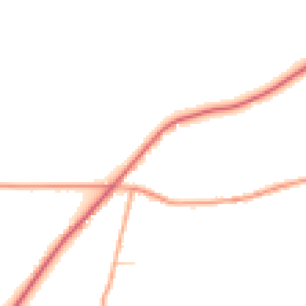 Daytime road noise heatmap for OX7 3DF