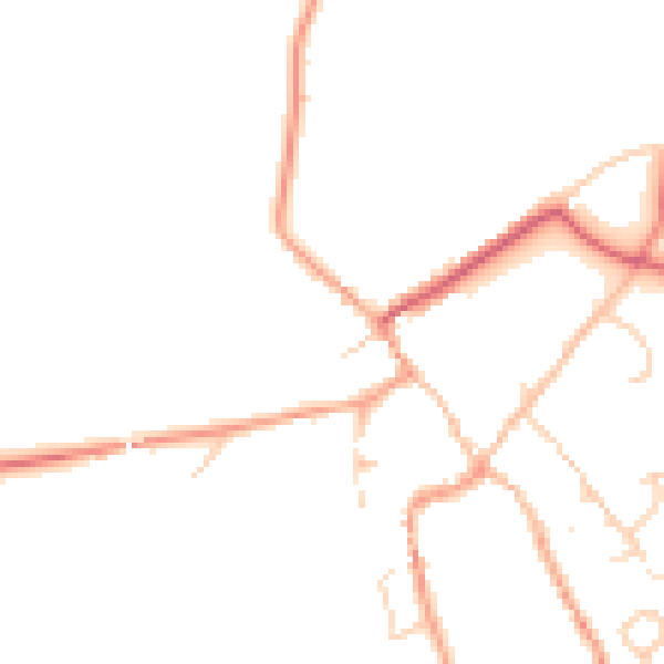 Daytime road noise heatmap for OX7 3DS