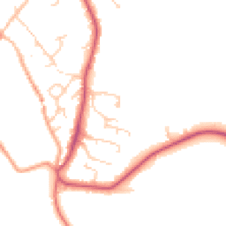 Daytime road noise heatmap for OX7 3DU