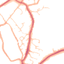 Daytime road noise heatmap for OX7 3TL